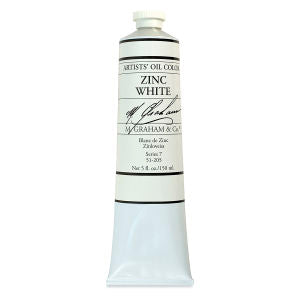 ZINC WHITE OIL PAINT 5OZ