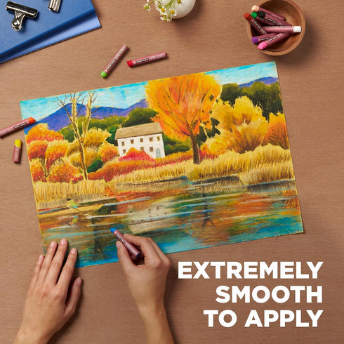 SAKURA CRAY-PAS EXPRESSIONIST OIL PASTEL SET - SOFT OIL PASTELS FOR ARTISTS - 25