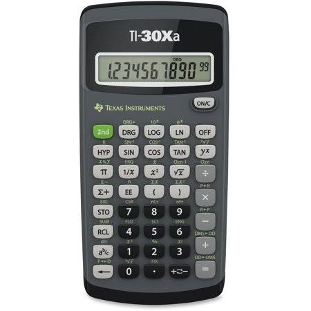 CALC TI-30XA CALCULATOR TEXAS INSTRUMENTS