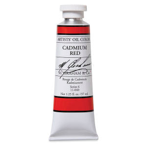 CADMIUM RED OIL PAINT