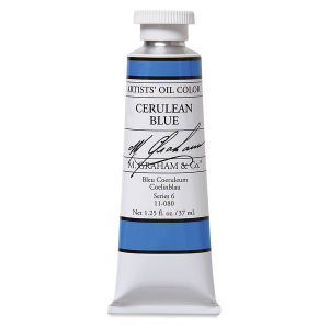 CERULEAN BLUE OIL PAINT 1.25OZ