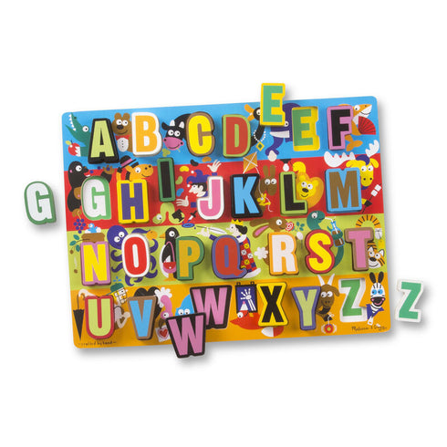 M&D JUMBO ABC CHUNKY PUZZLE MELISSA & DOUG