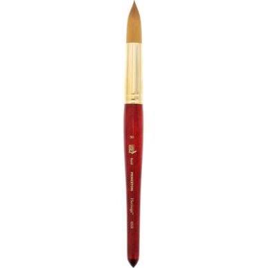 Princeton Heritage Sable Brush - Round, Short Handle, Size 30