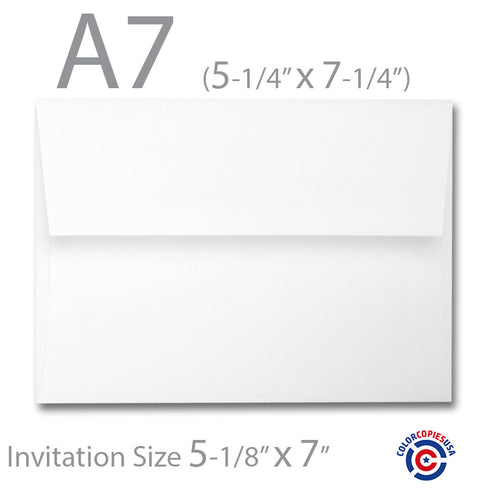 278906 A-7 ENV BRILLIANT WHITE PAPER