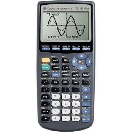 CALC TI-83 PLUS GRAPHING CALCULATOR TEXAS INSTRUMENTS