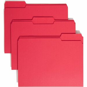 Red File Folders 12743