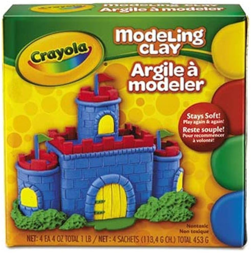 ASSORTED MODELING CLAY