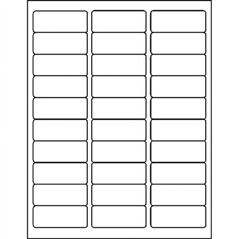 1X2 5/8 ADDRESS LABELS