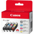 Canon CLI-221 Original Ink Cartridge Cyan, Magenta, Yellow - 4 / Pack