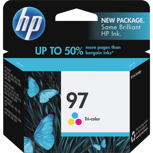 HP 97 (C9363WN) Original Inkjet Ink Cartridge - Cyan, Magenta, Yellow