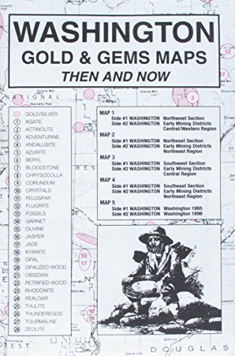 WASHINGTON GOLD & GEMS MAPS
