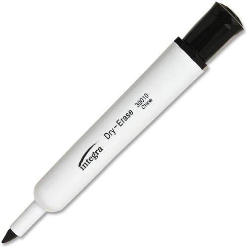 DRY-ERASE MARKER, CHISEL TIP (BOX OF 12)