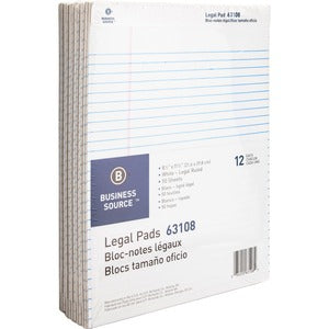 8.5 X 11 LEGAL PADS - PACK OF 12