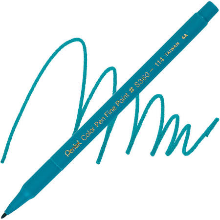 PENTEL TURQUOISE FINE POINT MARKER