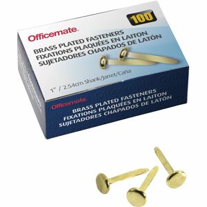 BRASS FASTENERS 1"