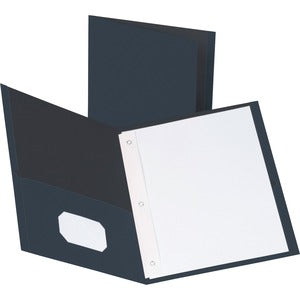 DARK BLUE FASTENER FOLDERS - BOX OF 25