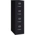 LORELL 15 IN. X 25 IN. X 52 IN. BLACK 4-DRAWER VERTICAL FILE WITH LOCK - KITTITA