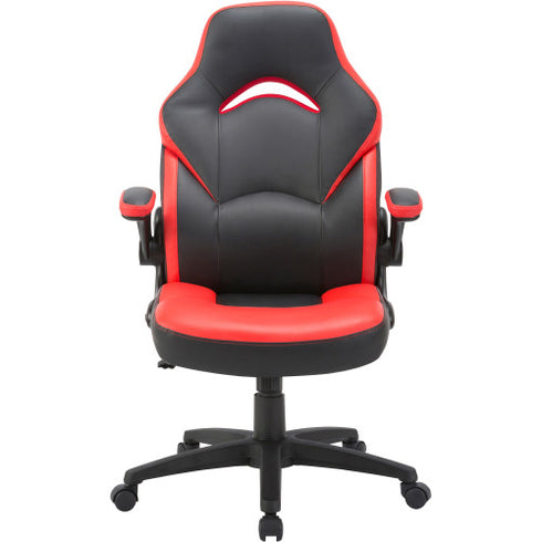 LORELL BUCKET SEAT HIGH-BACK GAMING CHAIR (84387) - KITTITAS COUNTY ORDERS ONLY