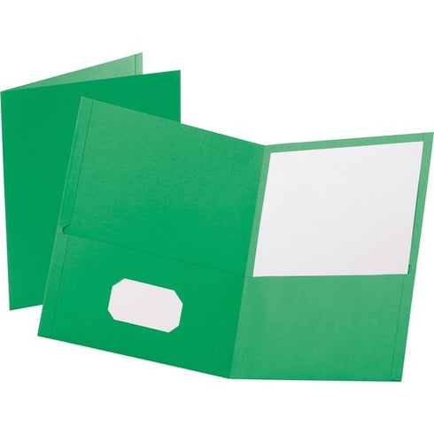 FOLDER 2 POCKET GREEN