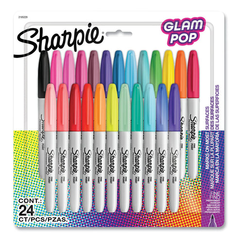 Sharpie Glam Pop Fine 24Pk
