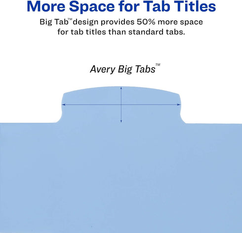 WRITE ON PLASTIC DIVIDERS