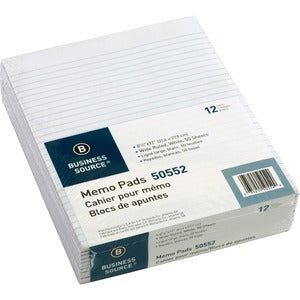 8.5X11 MEMO PAD - PACK OF 12