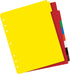 PLASTIC DIVIDERS 8 TABS