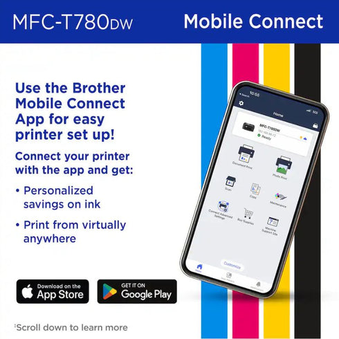 BRT INKVESTMENT T780DW PRINTER