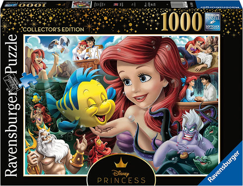 DISNEY ARIEL HEROINES COLLECTION 1000 PIECE JIGSAW PUZZLE - RAVENSBURGER