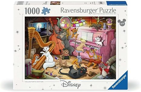 DISNEY THE ARISTOCATS 1000 PIECE JIGSAW PUZZLE - RAVENSBURGER