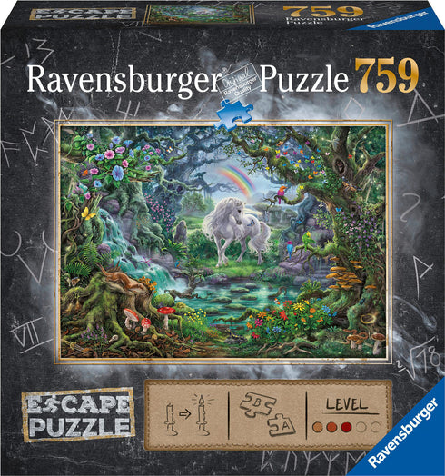 ESCAPE THE UNICORN 759 PIECE JIGSAW PUZZLE - RAVENSBURGER
