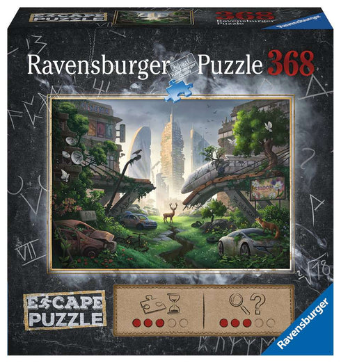 ESCAPE THE DESOLATED CITY 368 PIECE JIGSAW PUZZLE - RAVENSBURGER