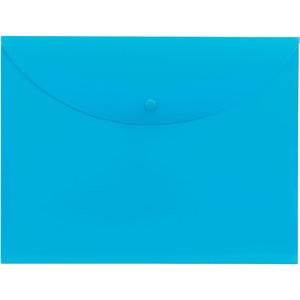 BLUE SNAP POLY ENVELOPE (BOX OF 10)