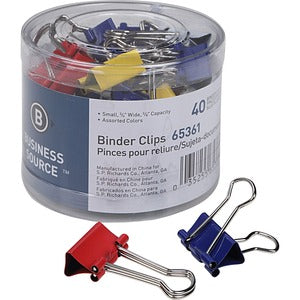 ASSORTED BINDER CLIPS SMALL