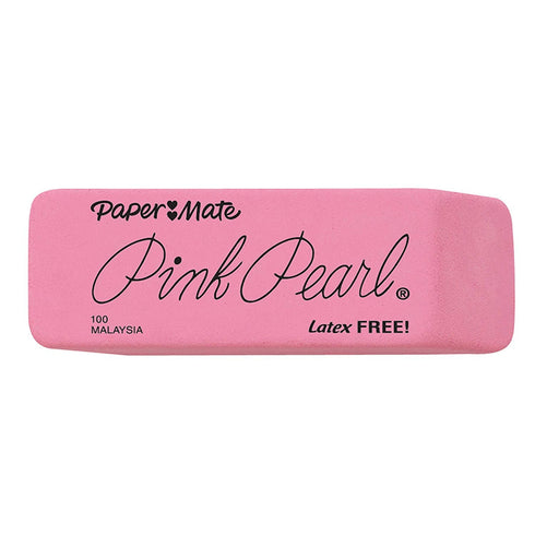Eraser,Pink Pearl,Lrg,12Pk