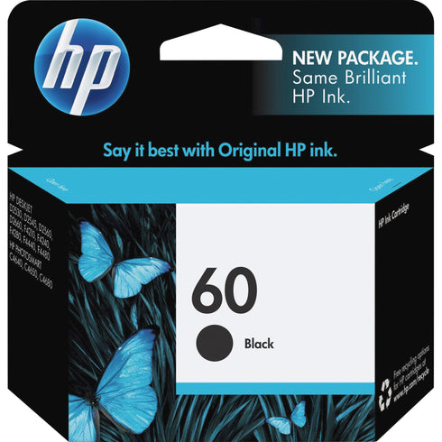 HP 60 BLACK INKJET CARTRIDGE
