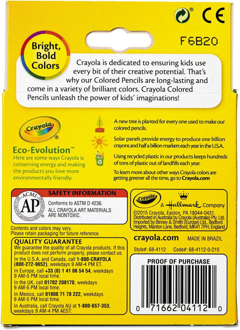 COL PENC COLOR PENCIL 12