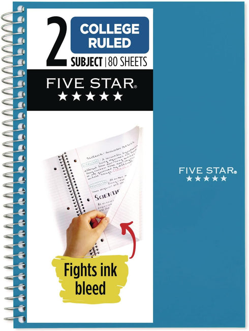 2 SUBJECT NOTEBOOK 6X9.5