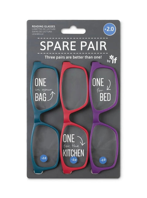 Reading Glasses Set Of 3 +2.0