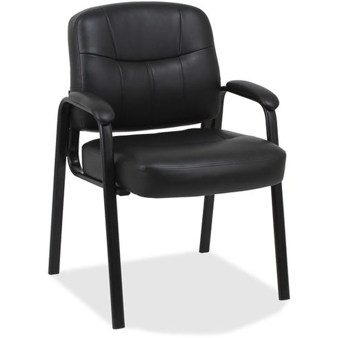CHAIR BLACK LEATHER SIDE CHAIR - KITTITAS COUNTY ORDERS ONLY