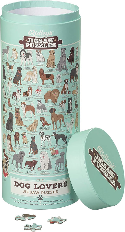 DOG LOVER'S 1000 PIECE JIGSAW PUZZLE - RIDLEY'S GAMES