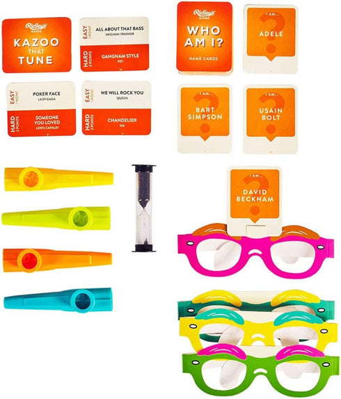 FAMILY GAME NIGHT: WHO AM I? & KAZOO THAT TUNE - RIDLEY'S GAMES