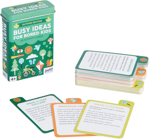BUSY IDEAS FOR BORED KIDS: OUTDOOR EDITION - PETIT COLLAGE