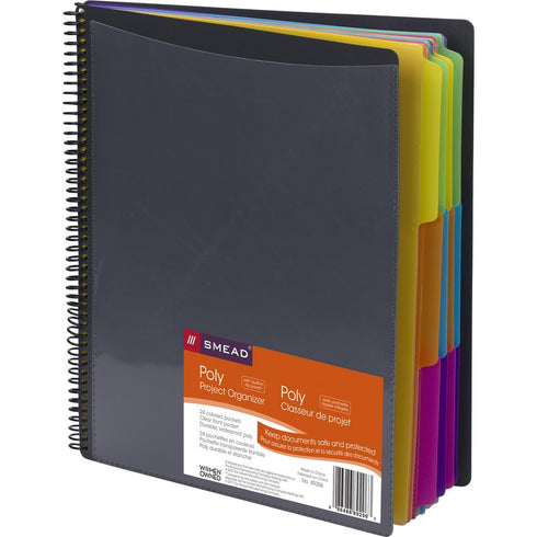 24 POCKET POLY ORGANIZER