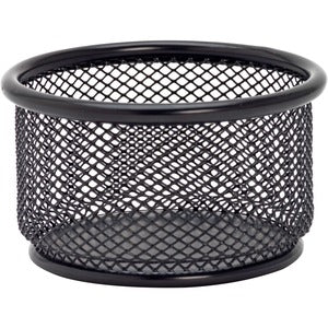 BLACK MESH PAPER CLIP HOLDER
