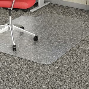 OFFICE CHAIR MAT, 45X53, AVG LIP, CLEAR - KITTITAS COUNTY ORDERS ONLY
