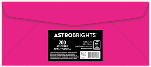 #10 Envelope Brights Asst