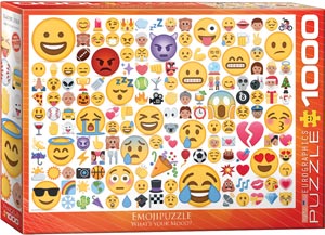 EMOJIPUZZLE WHATS YOUR MOOD 1000 PIECE PUZZLE