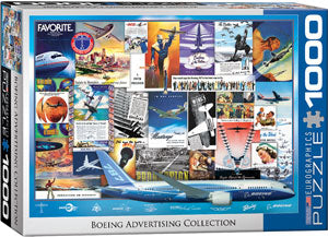 BOEING ADVERTISING COLLECTION 1000 PC PUZZLE - EUROGRAPHICS