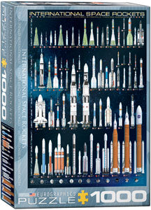 INTERNATIONAL ROCKETS 1000 PIECE PUZZLE